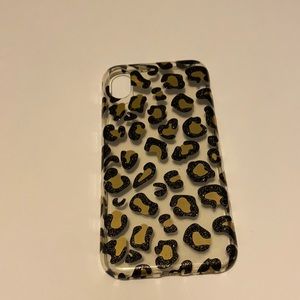 cute leopard print phone case